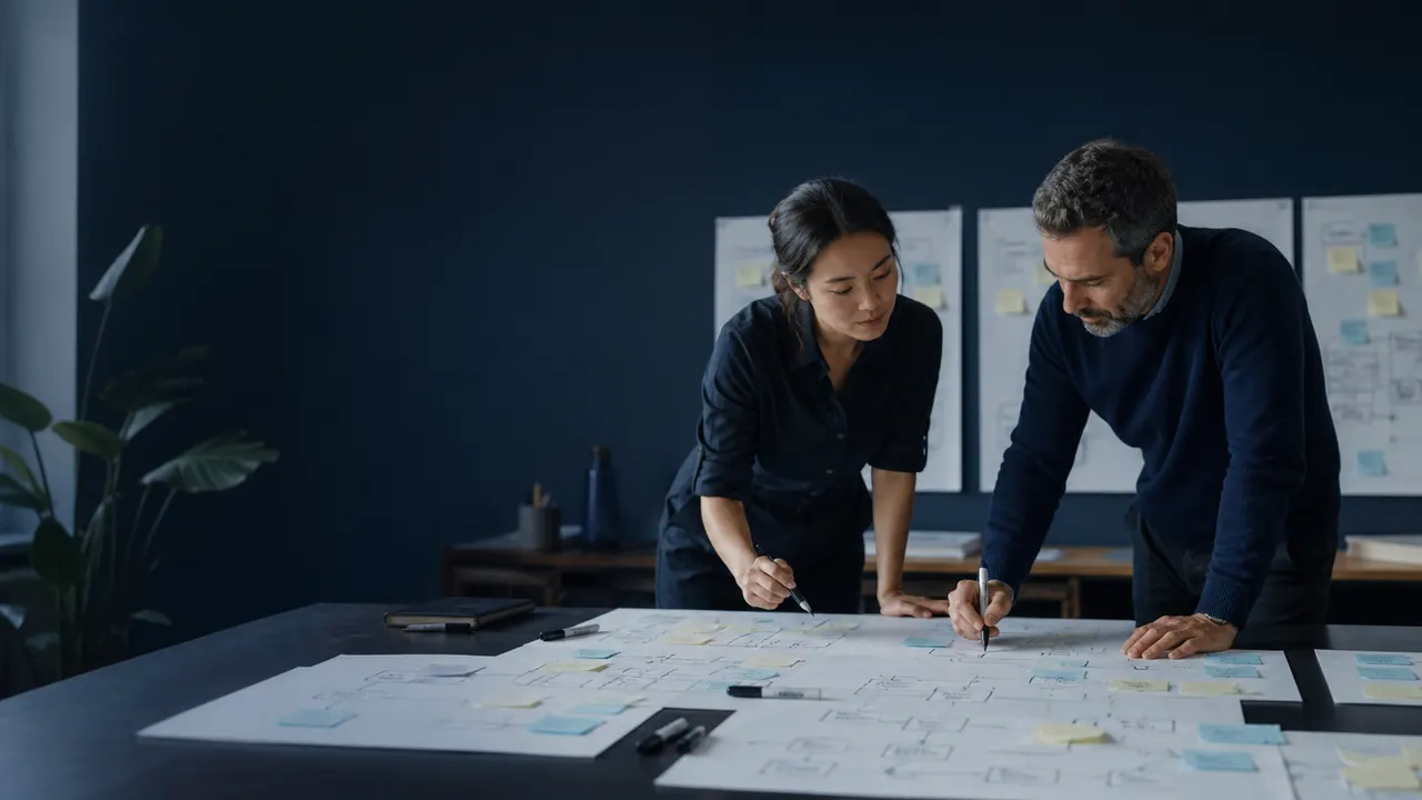 Personas comparan alternativas técnicas y dependencias antes de tomar una decisión.